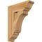 Ekena Millwork Imperial Traditional Rough Sawn Bracket, Western Red Cedar, 4"W x 14"D x 18"H BKT04X14X18IMP01RWR - alternate 1
